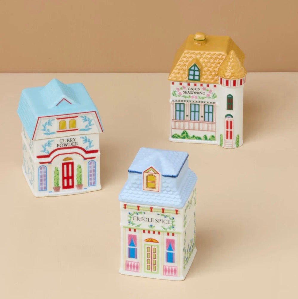 Lenox Spice Village 3-Piece French Quarter Spice Jar Set