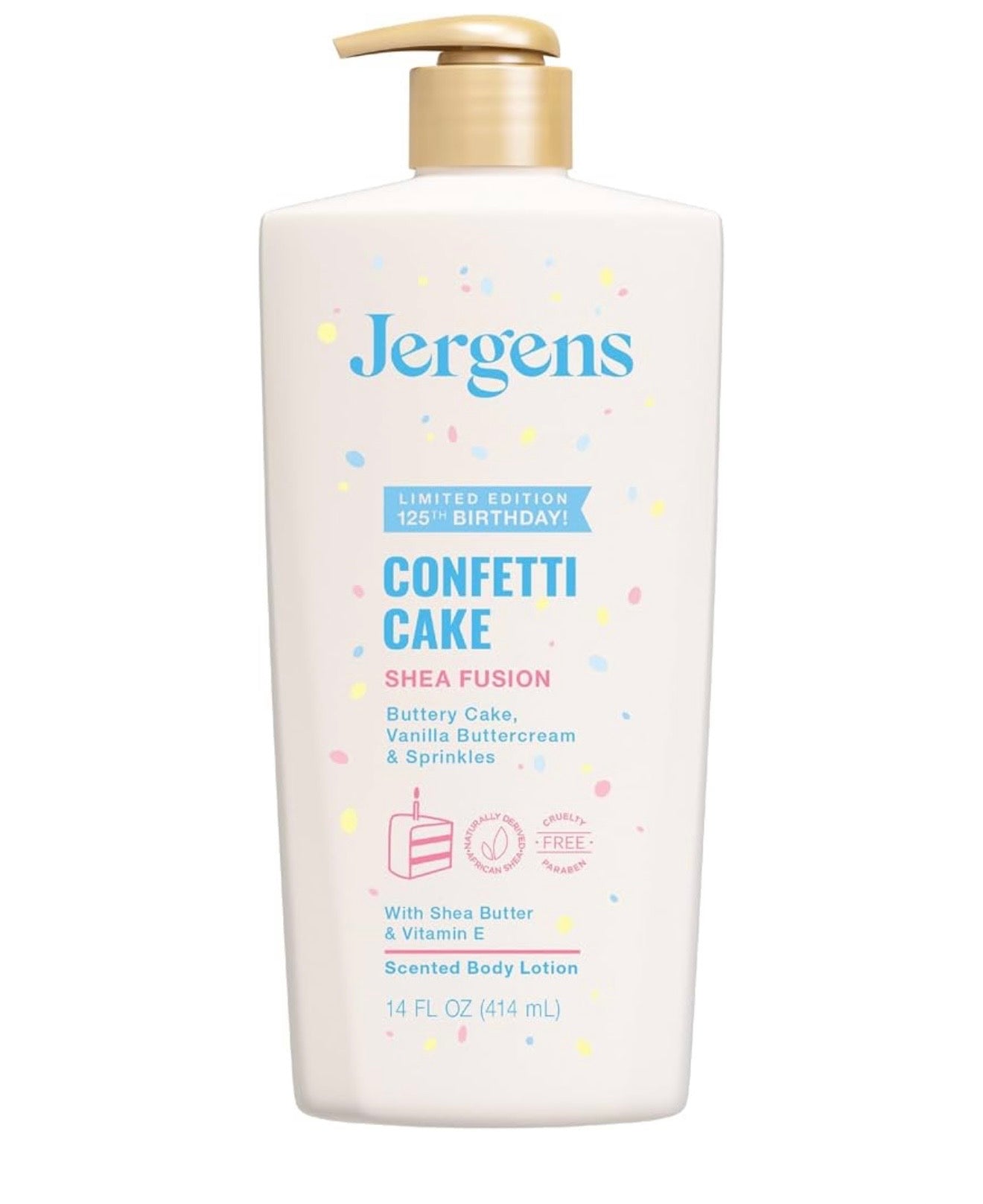 Jergens Confetti Cake Lotion