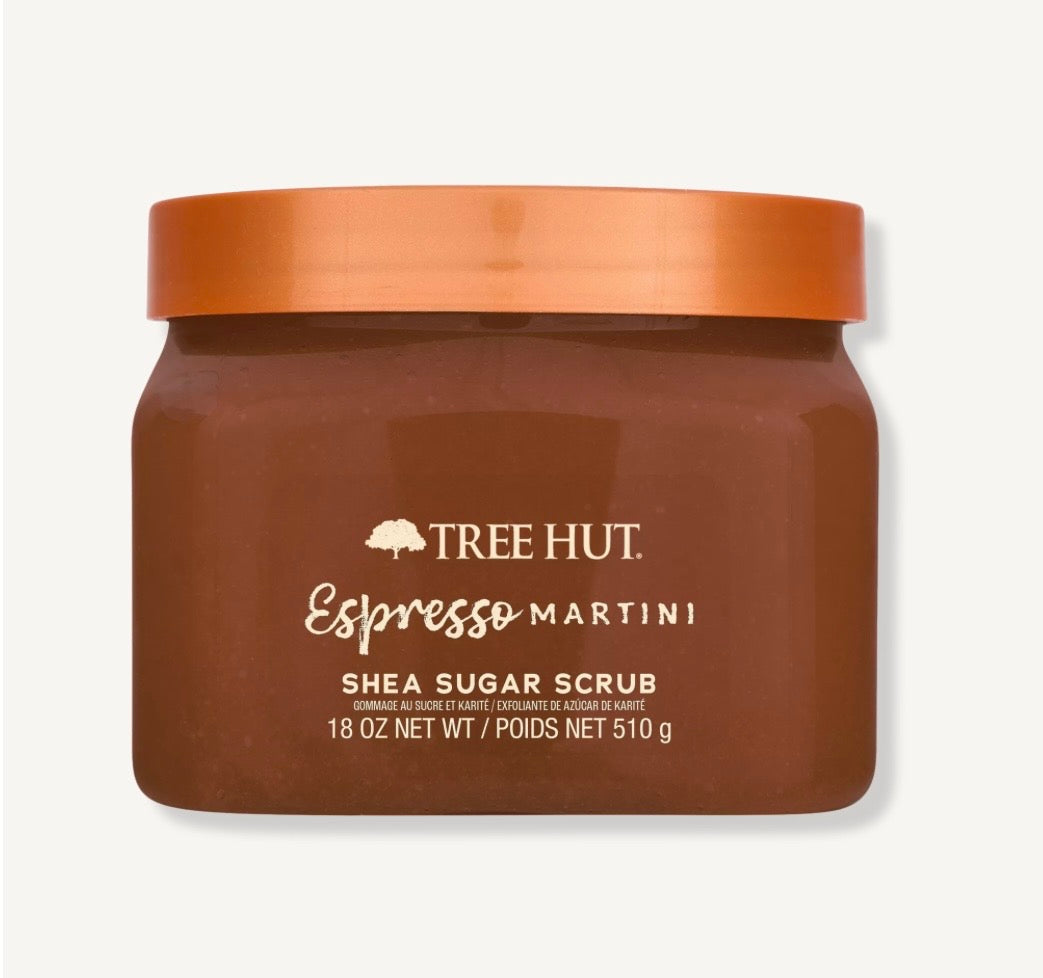 Espresso Martini Shea Sugar Tree Hut Scrub