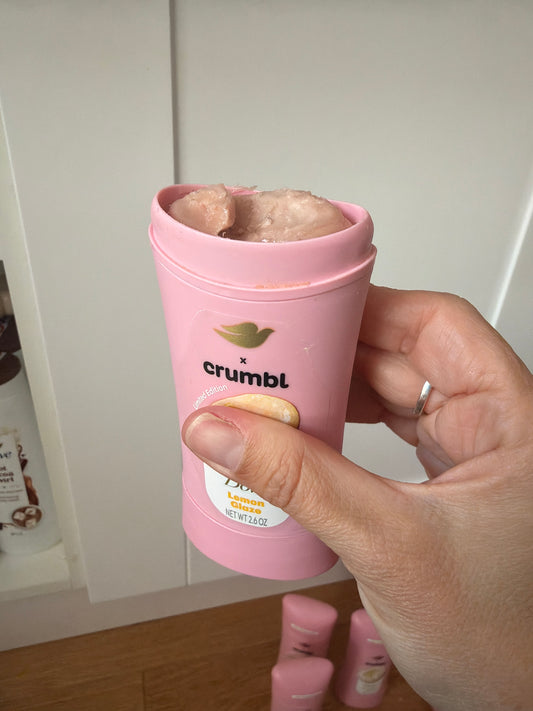 Lemon Glaze Dove Crumbl Deodorant In Stock Now *Dented*