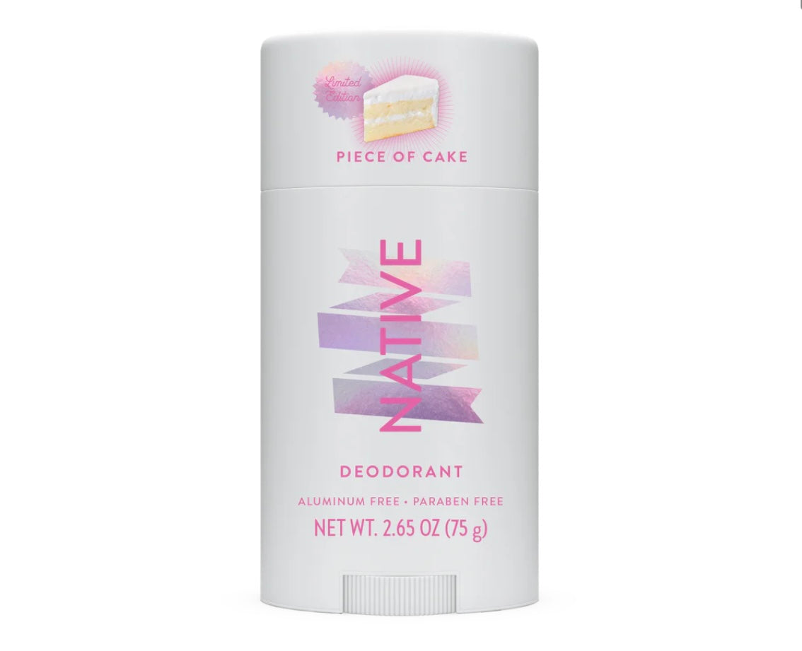 Piece Of Cake Deodorant by Native In Stock Now