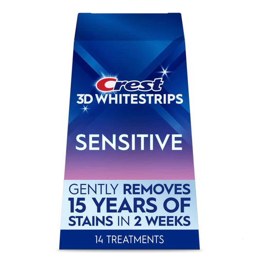 Crest 3D Whitestrips Sensitive Teeth Whitening Kit - 14 treatments *