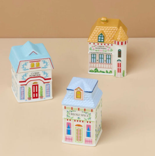 Lenox Spice Village 3-Piece French Quarter Spice Jar Set