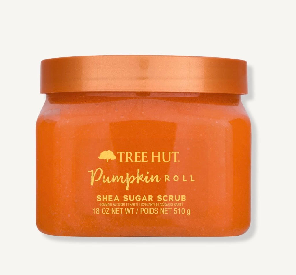 Pumpkin Roll Shea Sugar Tree Hut Scrub
