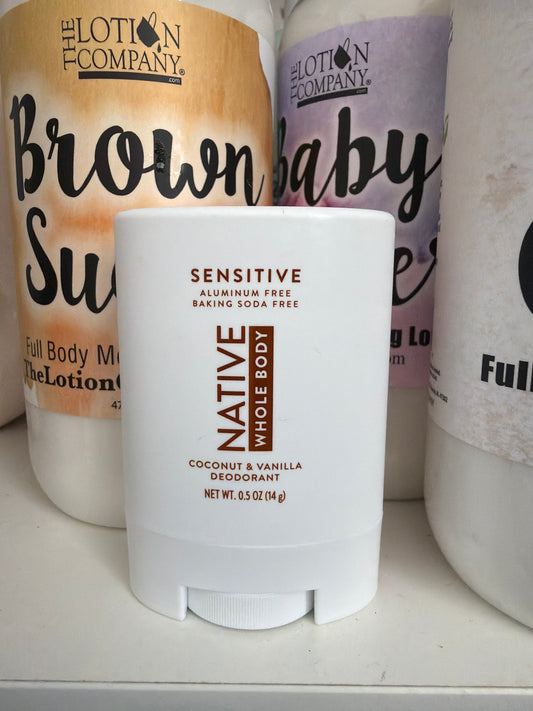 Coconut & Vanilla Whole Body Deodorant Native In Stock Now