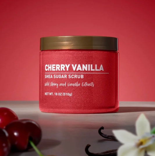 Cherry Vanilla Shea Sugar Scub Equate