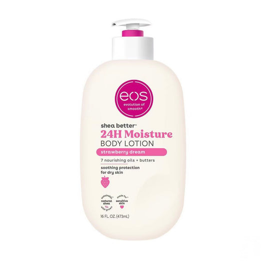 eos Strawberry Daydream Moisture Body Lotion In Stock Now