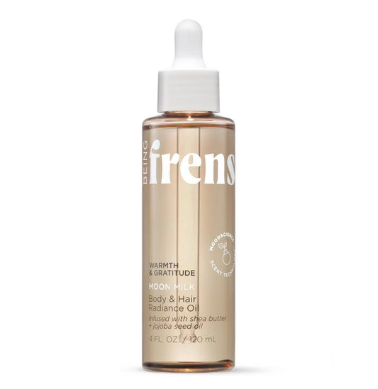 Being Frenshe Shea Butter with Jojoba and Radiance Oil for Dry Skin & Hair - Moon Milk- 4 fl oz