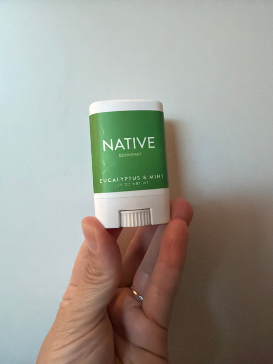Eucalyptus Mini Deodorant by Native In Stock Now
