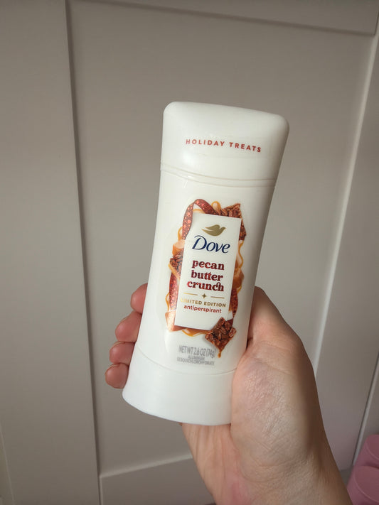 Pecan Butter Crunch Dove Deodorant In Stock Now