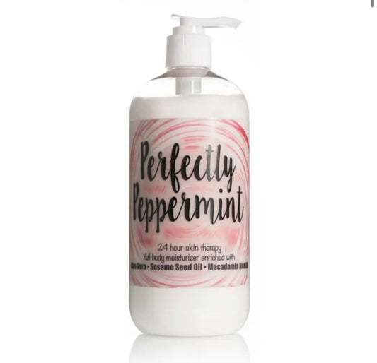 Perfectly Peppermint Body Lotion by The Lotion Company 16oz In Stock Now