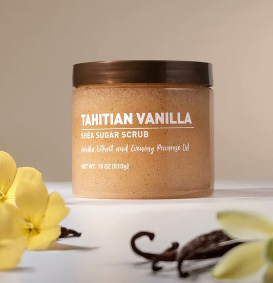 Tahitian Vanilla Shea Sugar Scub Equate
