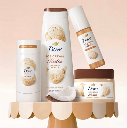Coconut Vanilla Ice Cream Parlour by Dove