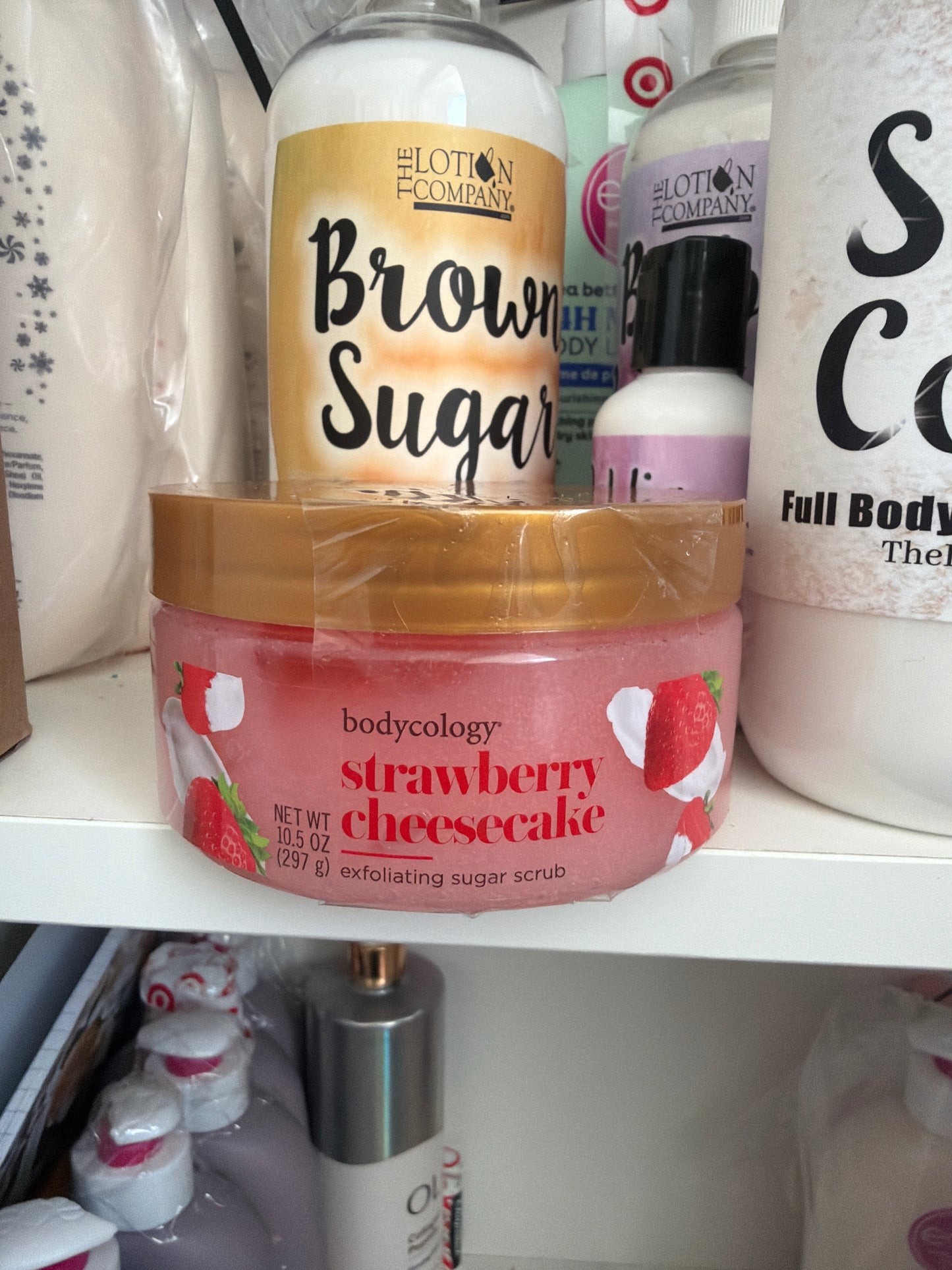 Bodycology Strawberry Cheesecake Scrub In Stock Now