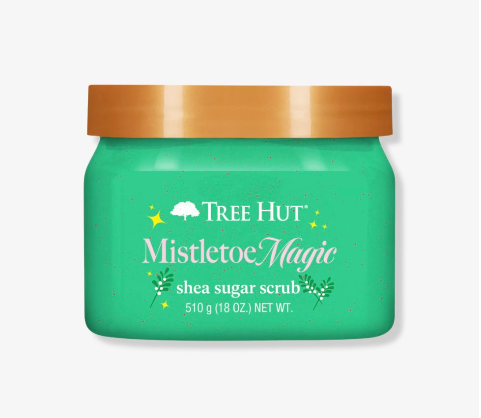 Mistletoe Magic Shea Sugar Tree Hut Scrub In Stock Now