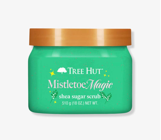 Mistletoe Magic Shea Sugar Tree Hut Scrub In Stock Now
