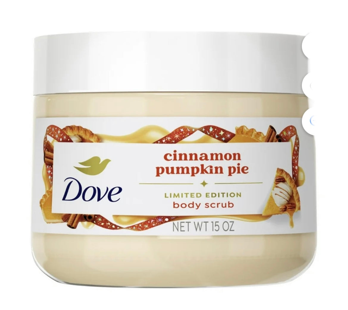 Cinnamon Pumpkin Pie Dove Scrub In Stock Now