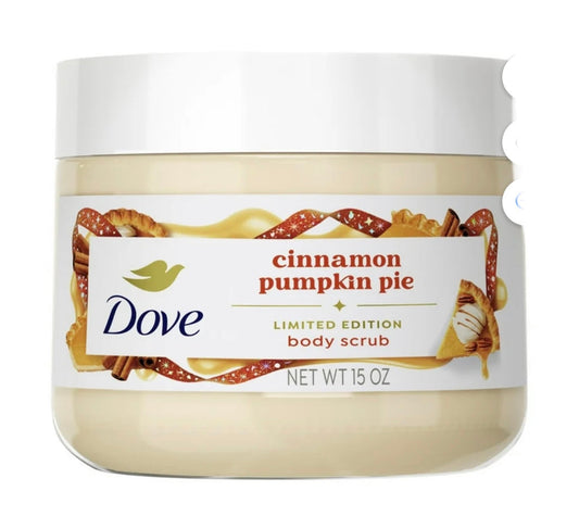 Cinnamon Pumpkin Pie Dove Scrub In Stock Now