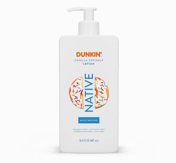 Dunkin Vanilla Sprinkle Body Lotion by Native – American Seasonal Home ...