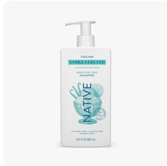 Vanilla Gelato Shampoo by Native