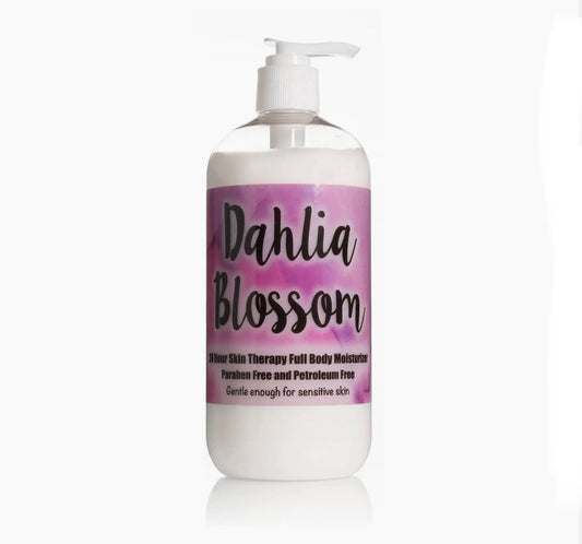 Dahlia Blossom Body Lotion by The Lotion Company 16oz In Stock Now