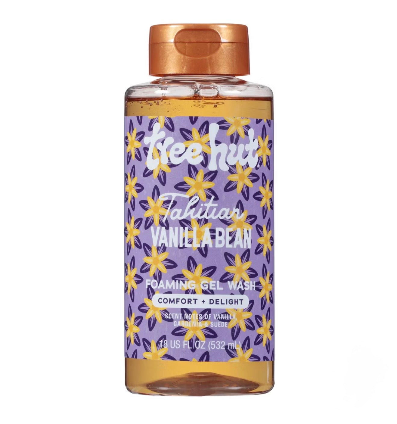 Tahitian Vanilla Bean Bodywash Tree Hut Scrub