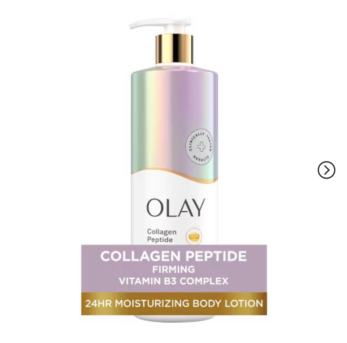 Olay Firming + Collagen 17oz Lotion Pump In Stock Now *Lid lifted*