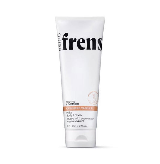 Being Frenshe Lotion for Dry Skin with Coconut Oil Fresh Cashmere Vanilla - 8oz In Stock Now