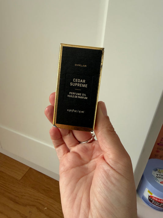 Cedar Supreme Perfume Oil by Cyklar In Stock Now