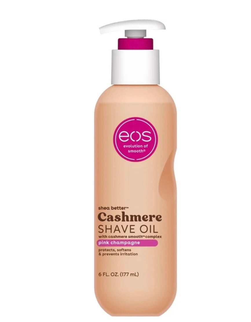 EOS Shave oil Pink Champagne * Snapped Lid* In Stock Now