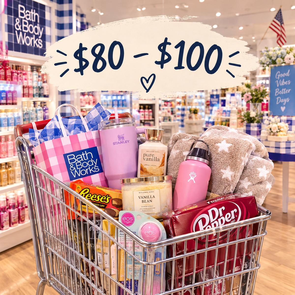 Pay for your Shipping & Customs on Items Valued Between $80-$100