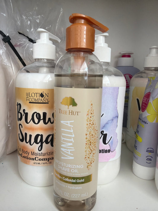 Tree Hut Vanilla Shave Oil In Stock Now *snapped/broken lid*