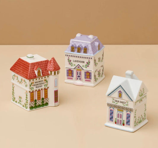 Lenox Spice Village 3-Piece West Coast Spice Jar Set