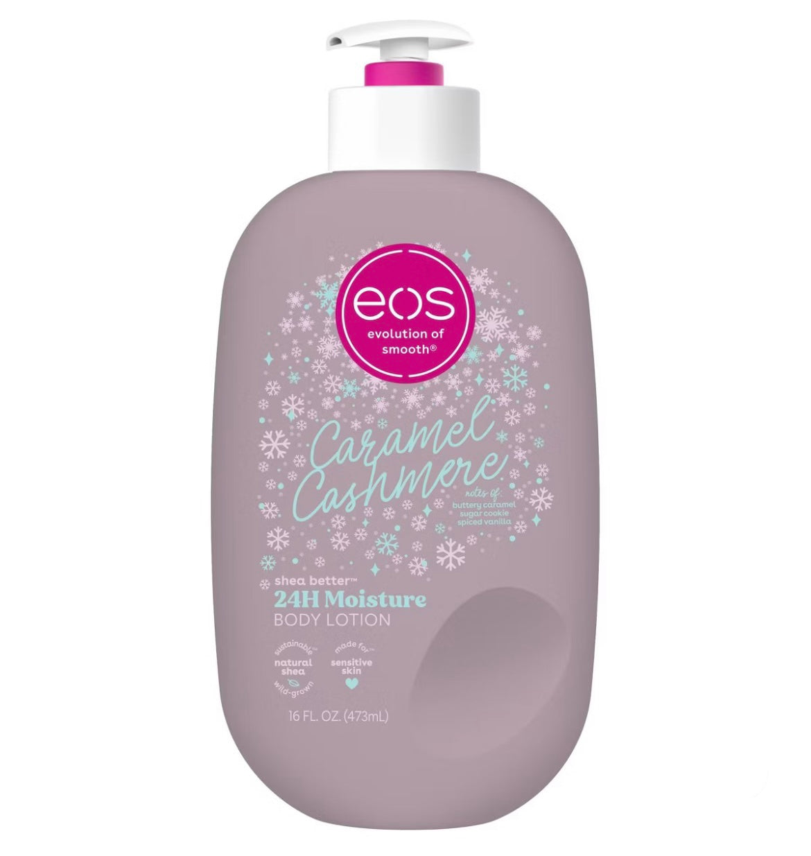 eos Shea Caramel Cashmere Body Lotion In Stock Now *marked packaging/snapped lids*