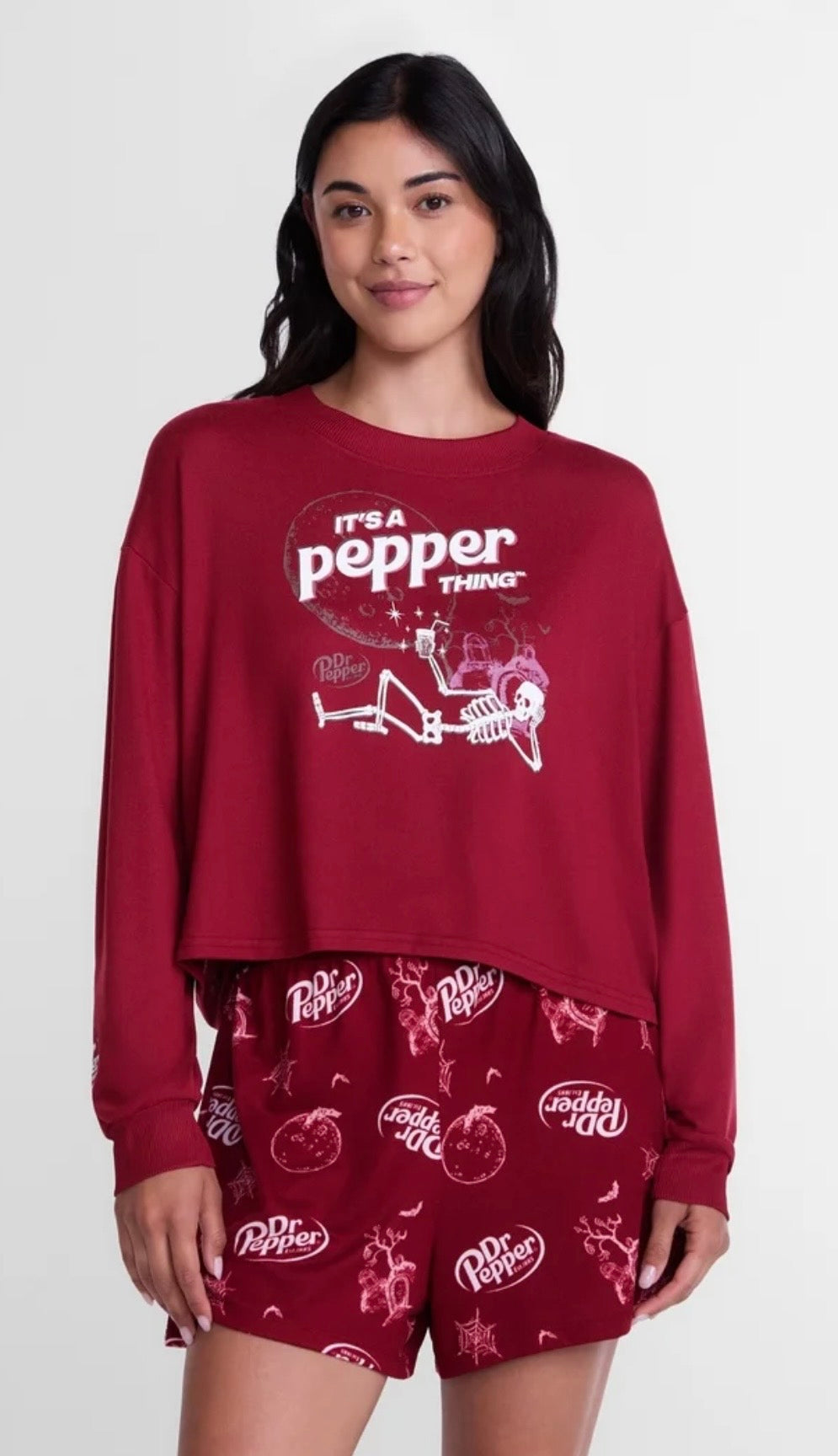 Halloween Dr Pepper Pyjama Set Walmart