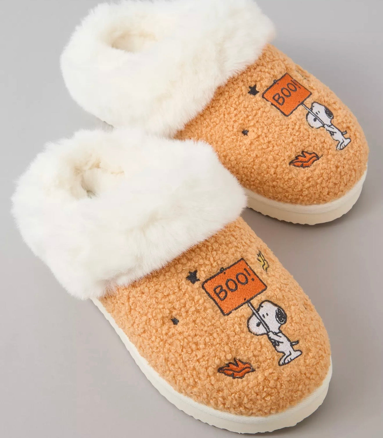 Snoopy Boo! Slippers by American Eagle AMERICAN SIZES