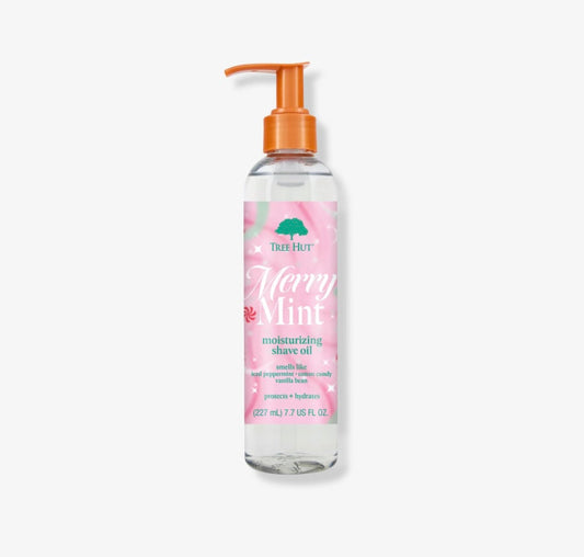 Merry Mint Tree Hut Shave Oil In Stock Now