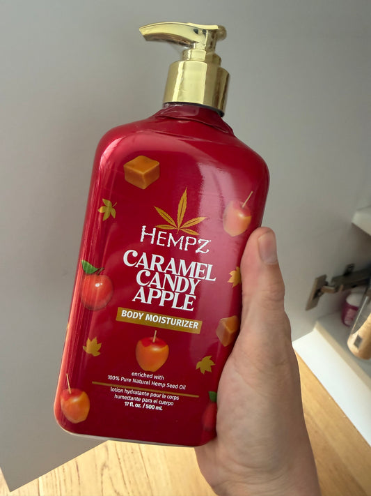 Hempz Caramel Candy Apple Body Moisturizer In Stock Now