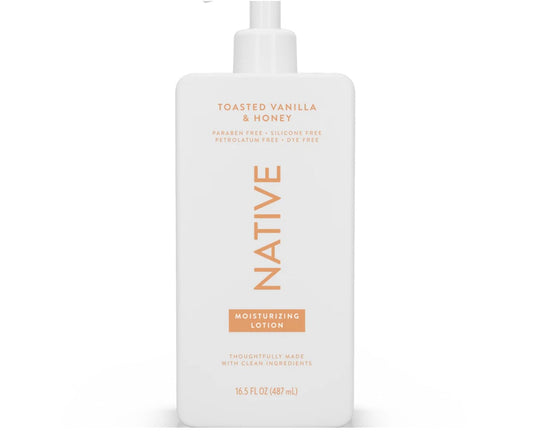 Toasted Vanilla & Honey Body Lotion by Native In Stock Now