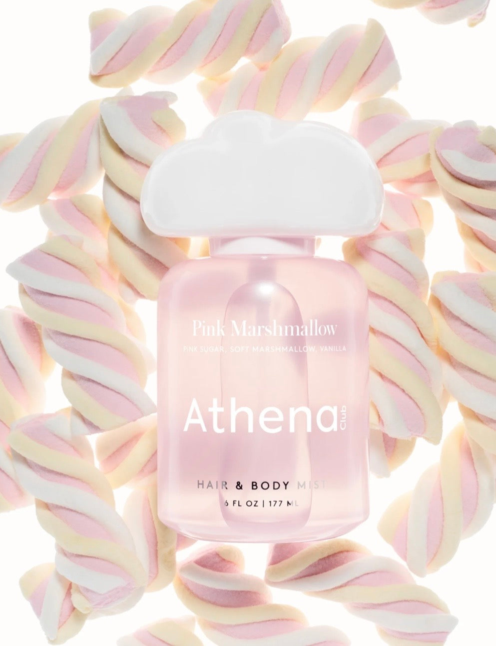 Athena Club Full Size Hair & Body Mist Pink Marshmallow