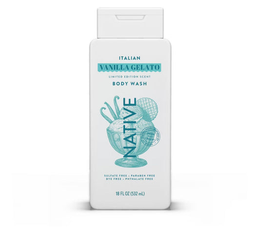 Vanilla Gelato Bodywash by Native In Stock Now